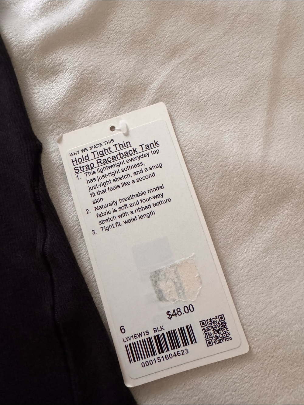 lululemon athletica Black Racerback Tank Top - Picture 2 of 3